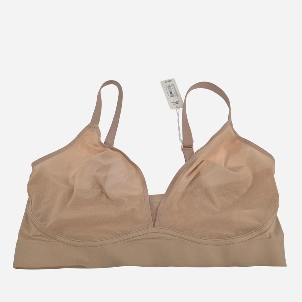 Aerie seamless bralette in tan